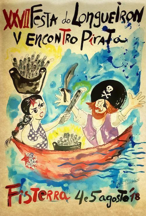 Festa do Longueiron e Encontro Pirata de Fisterra 2018