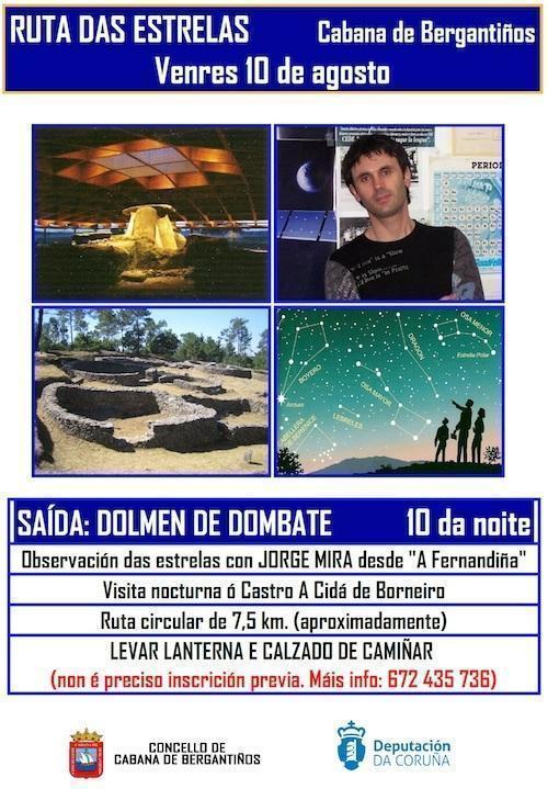 Ruta da estrelas 2018 en Cabana