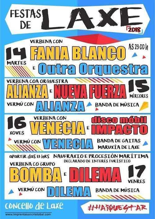 Festas de Laxe 2018