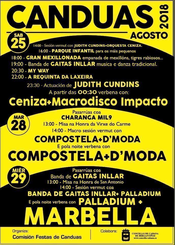 Festas de Canduas-Cabana 2018