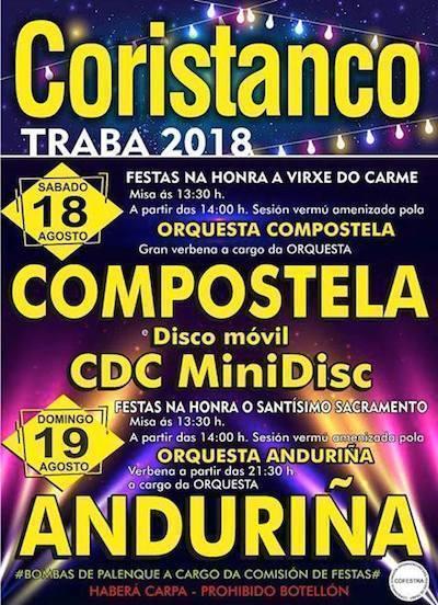 Festas de Traba-Coristanco 2018