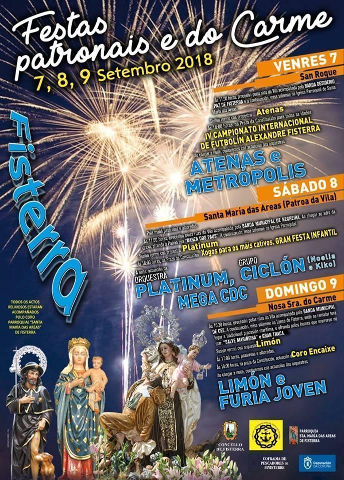 Festas do Carme de Fisterra 2018