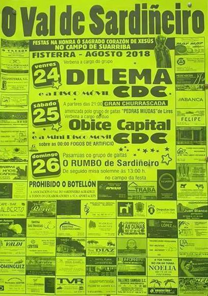 Festas do Val de Sardineiro-Fisterra 2018