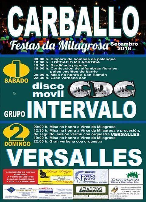 Festas da Milagrosa de Carballo