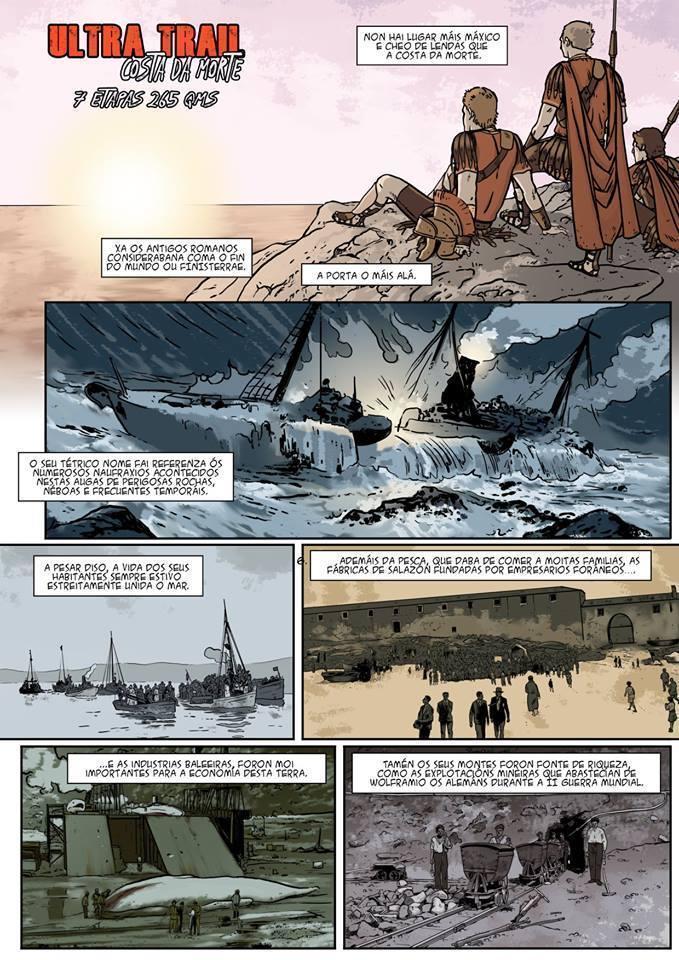 Comic ultratrail Costa da Morte pax 1