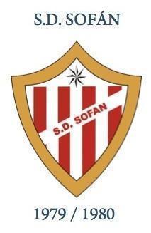 Escudo e ano de fundacion da SD Sofan