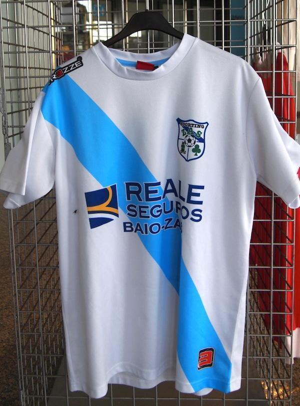 Camiseta do Sporting Zas ca bandeira galega