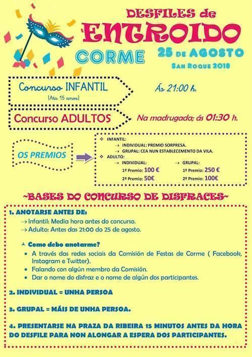 Entroido de Veran de Corme 2018