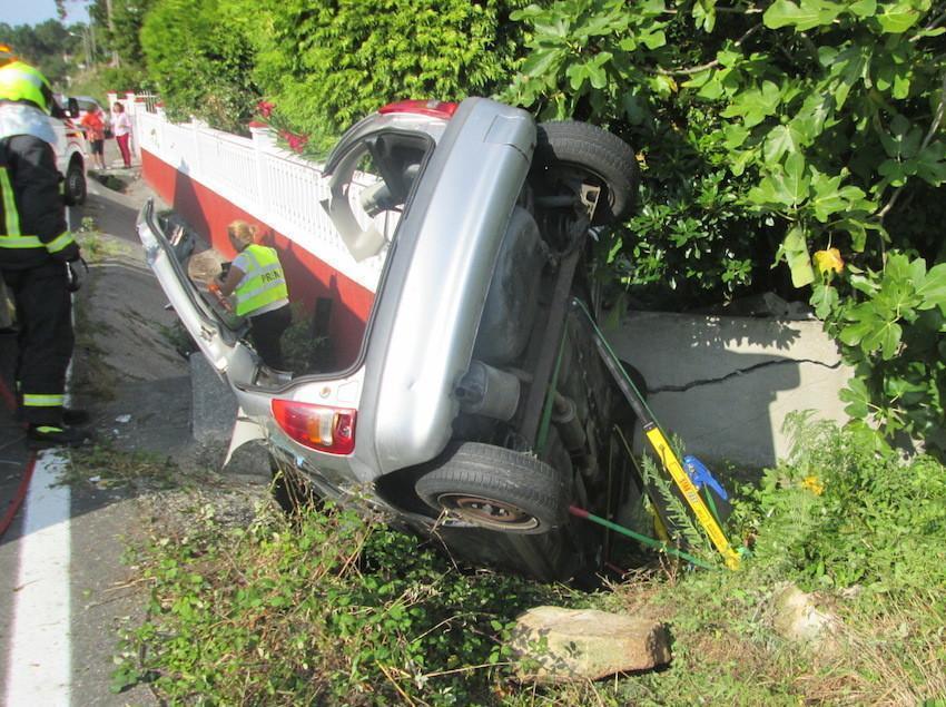 Accidente en Corme Aldea