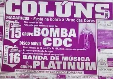 Festas de Coluns-Mazaricos