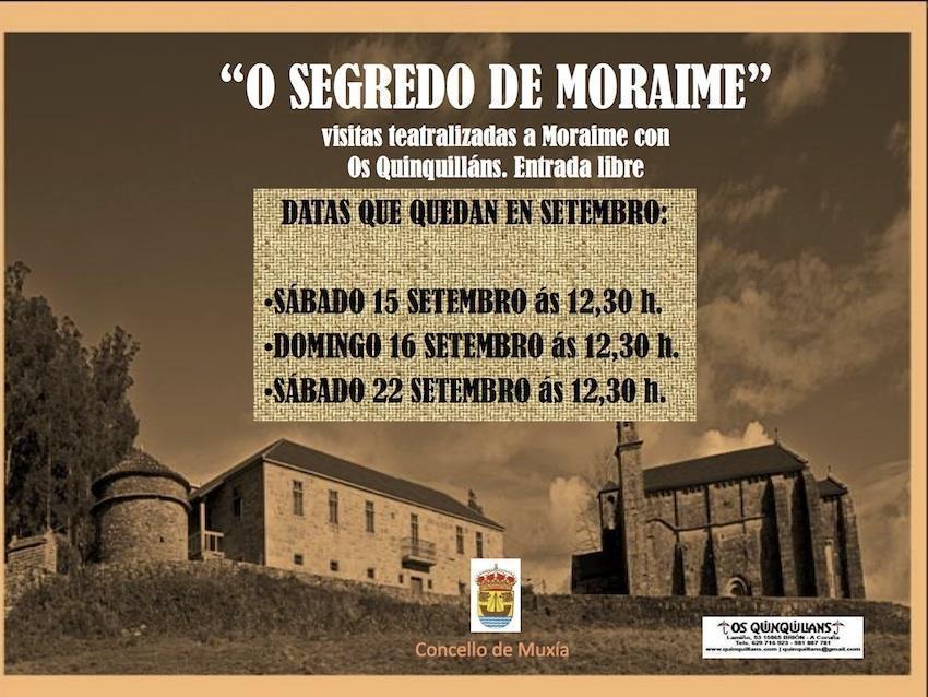 Visitas Teatralizadas o segredo de moraime