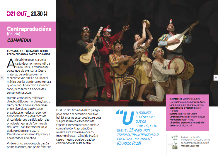 Contraproduccions no FIOT Carballo 2018