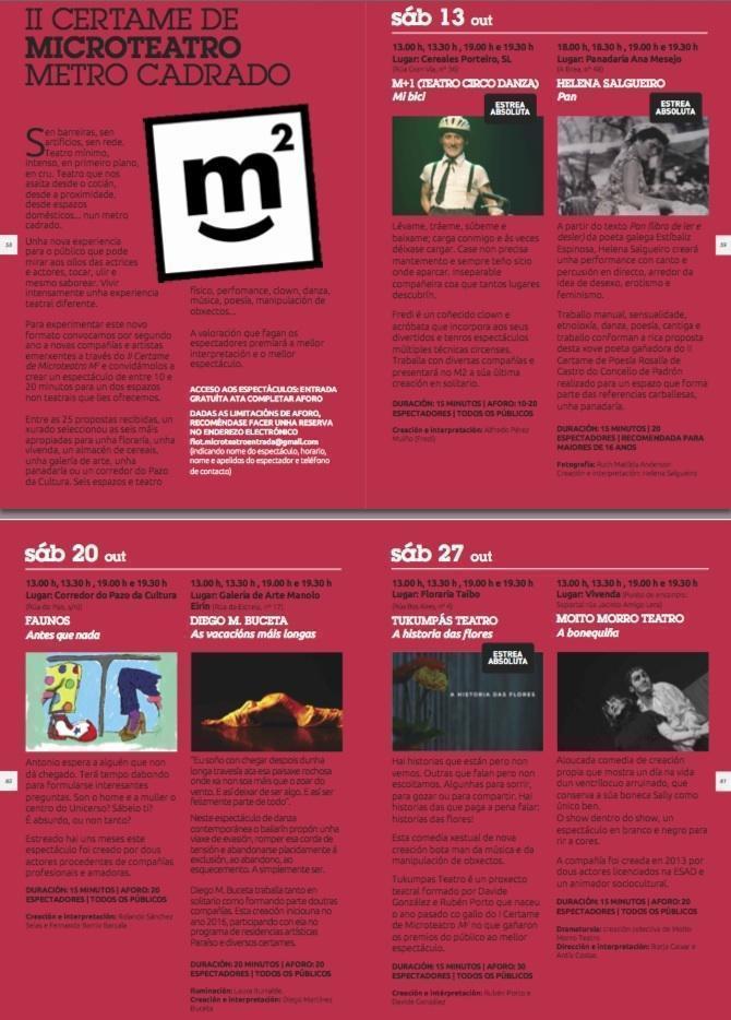 Microteatro no FIOT Carballo 2018