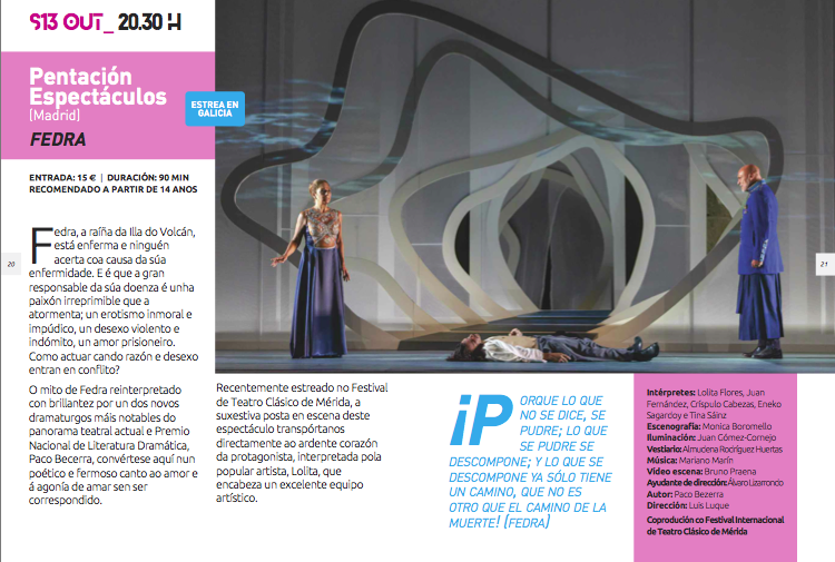 Pentacion Espectaculos no FIOT Carballo 2018