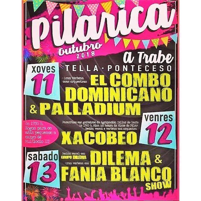 Festas da Pilarica de Ponteceso 2018