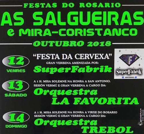 Festas do Rosario de Salgueiras-Mira-Coristanco 2018