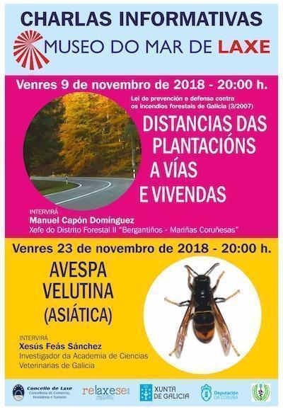 CHARLAS no Outono de Laxe