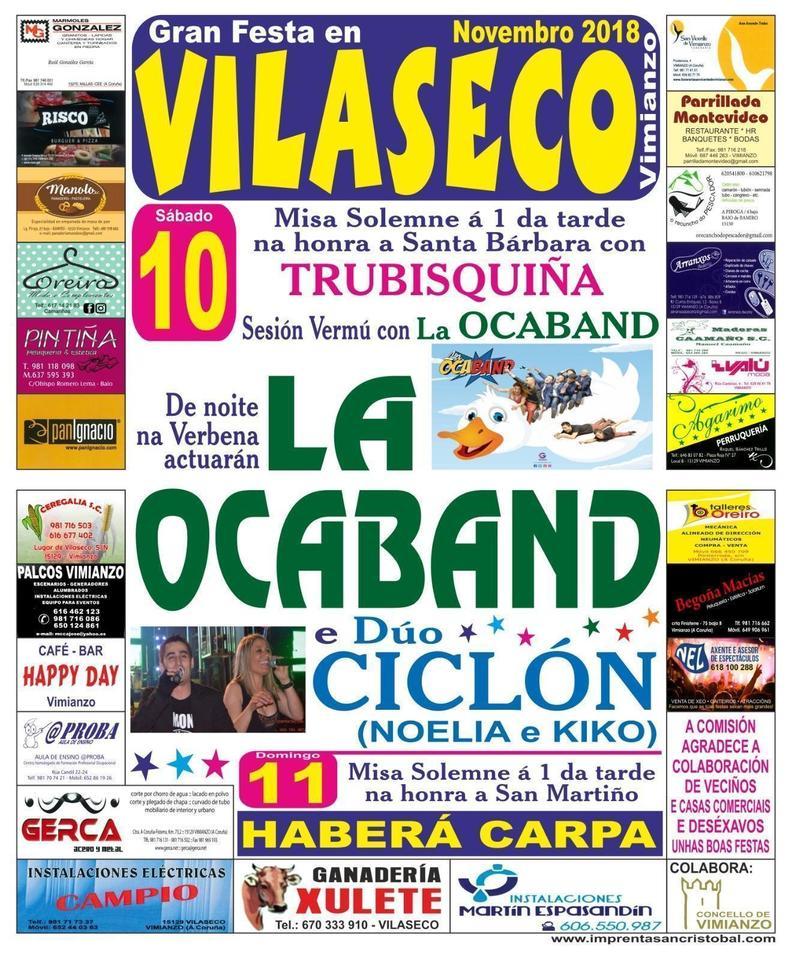 Festas de Vilaseco -Vimianzo 2018