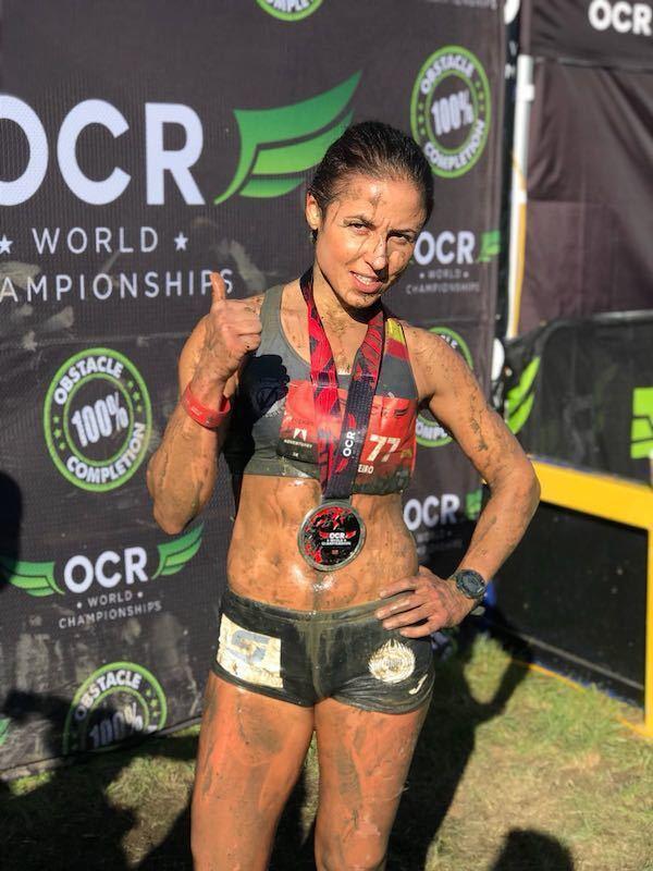 Paula Esteiro no Mundial OCR de Londres