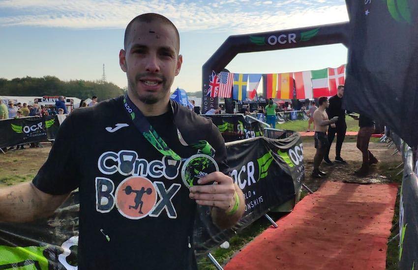 Valentin Amigo nos Campionatos do Mundo de Carreiras de Obstaculos de Londres