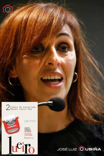 Monste Fajardo levou o II Premio de xornalismo Manuel Lueiro Rey-Foto-Jose Luis Oubina
