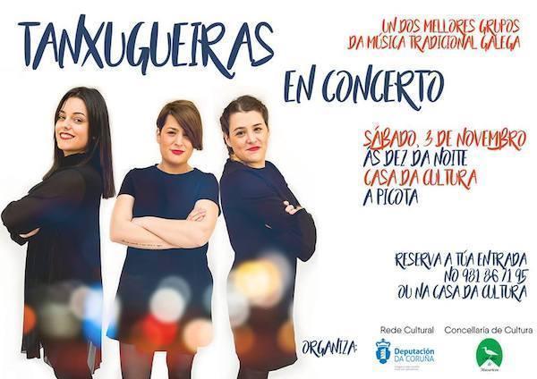 Concerto de Tanxugueiras en Mazaricos