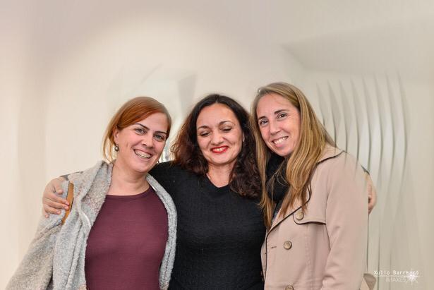 Cristina Alonso, Teresa Candal y Marta Amado copia