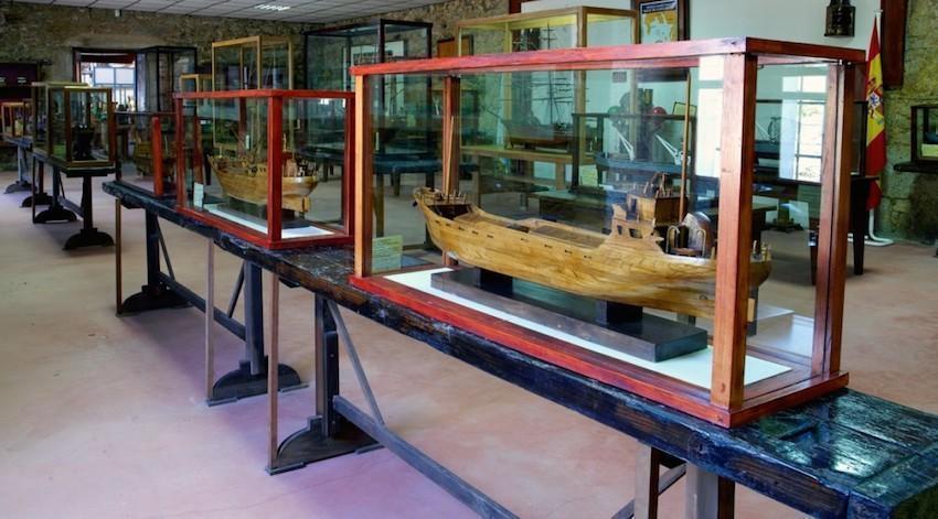 Maquetas no Museo Seo d Corcubion