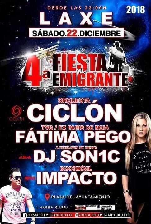 Festa do Emigrante de Laxe 2018