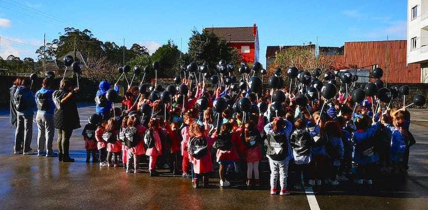 CEIP PONTE DO PORTO en negro polo 25N