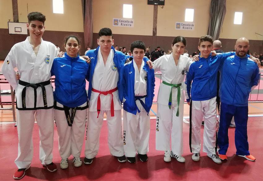 O Club Cee Deportes de Contacto no Open da Barbanza