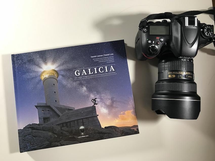 Punta Nariga na portada do libro Galicia un lugar maxico para contemplar as estrellas
