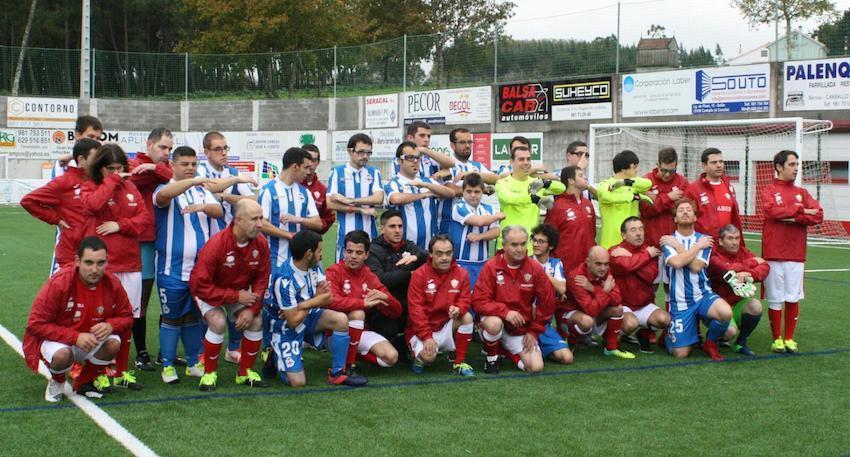 Sofan Aspaber e Depor da Liga Genuine no Carral-Foto-Luis Gonzalez