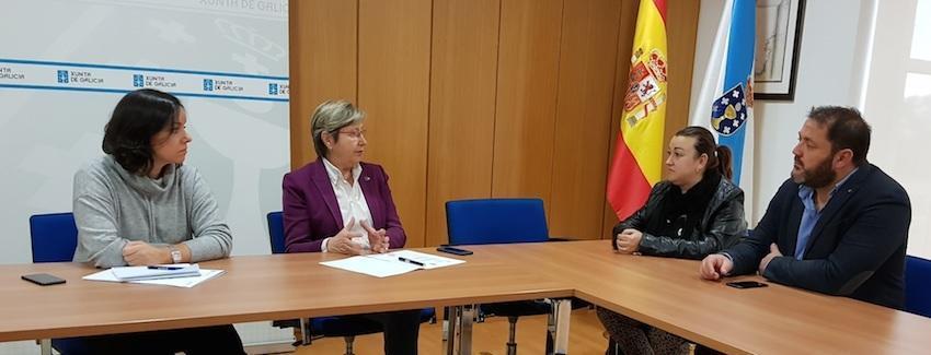 entrevista de Ponteceso coa conselleira pesca 30 novembro 2018