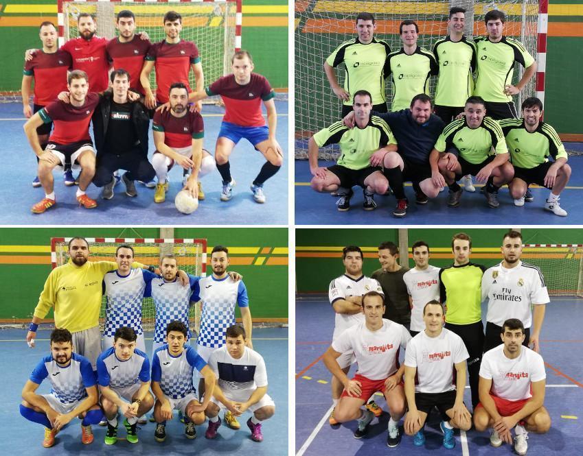 Bar Lista-Apligasa-Bar Madison e Seaia equipos da Liga de FS de Corme