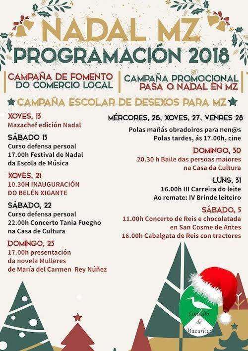 Nadal Mazaricos Programa 2018