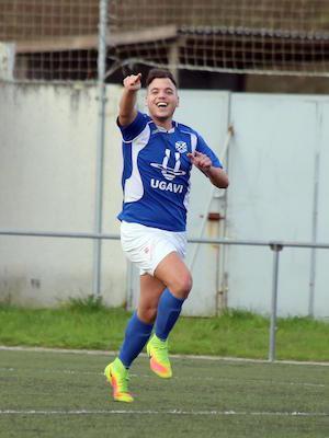 Juan Fuentes .autor do primeiro gol da S.C.D.Malpica-FotoFUentes