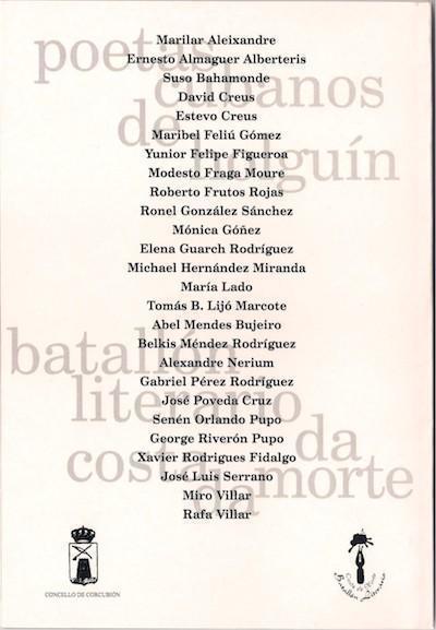 Batallon Literario Costa da Morte Mar por medio 06