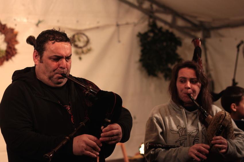 Gaitas na foliada eBaile de Oza-Foto-Punto e Volta