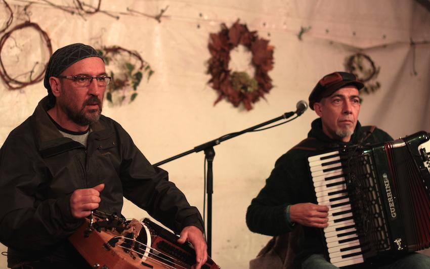 Oscar Fernandez e Serxio Cobos en Oza-Foto-Punto e volta