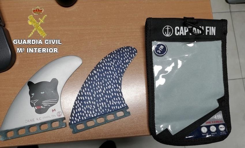 Material roubado en Malpica