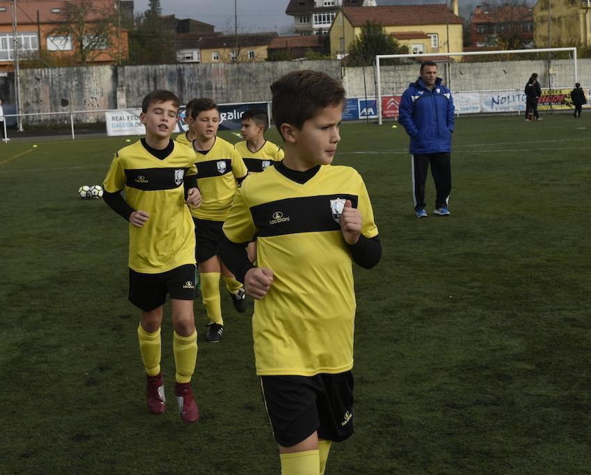 Imaxe da Seleccion Sub12 no Cunchido en decembro