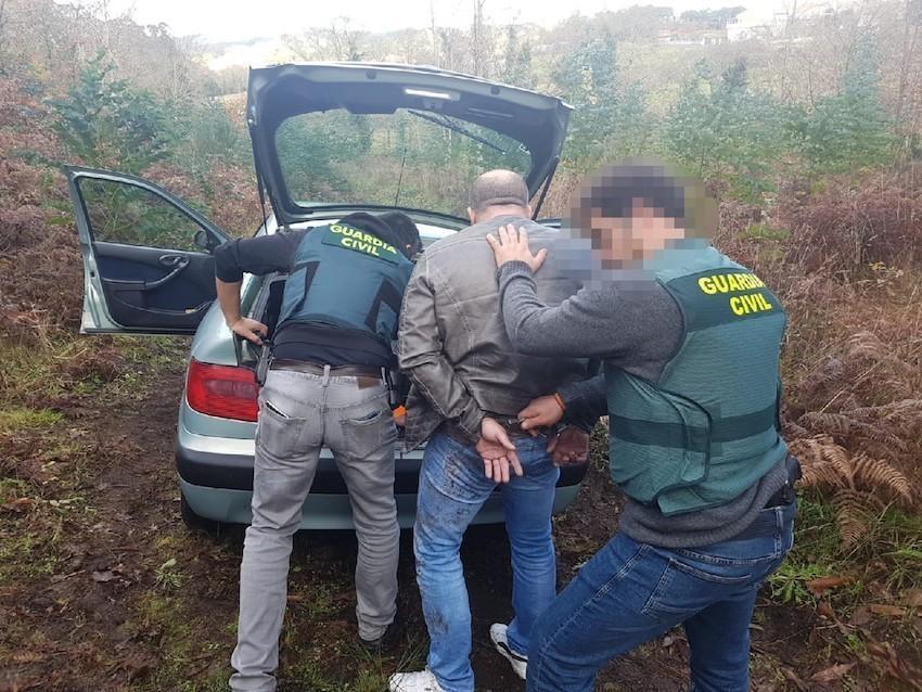 Un dos detidos pola garda Civil na Operacion Boludo