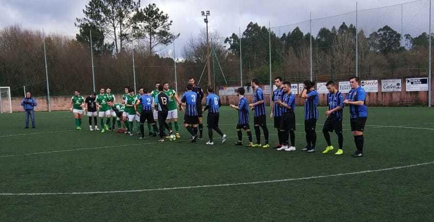 O Cabana - Coristanco foi un dos partidos da xornada