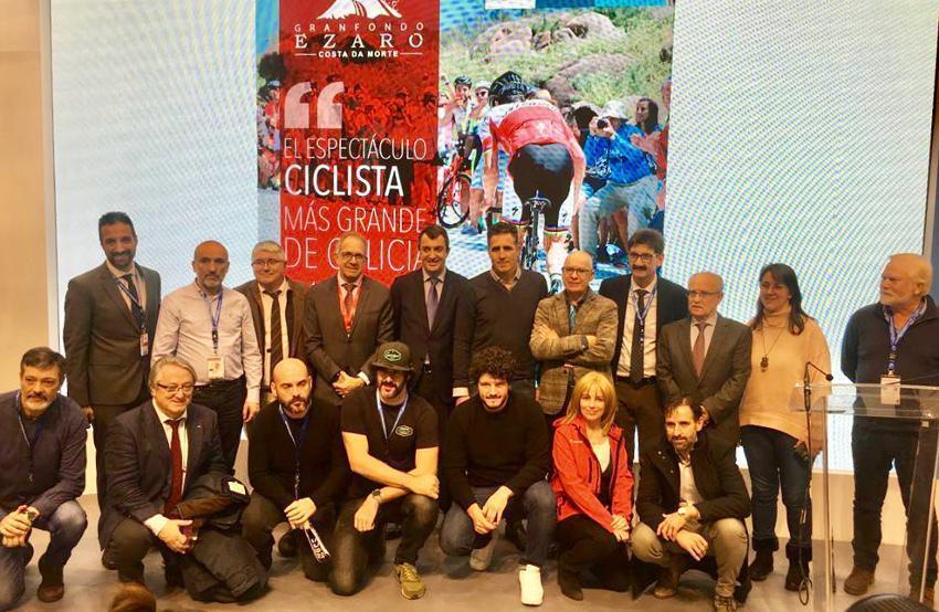 Presentacion do Gran Fondo Ezaro no FITUR