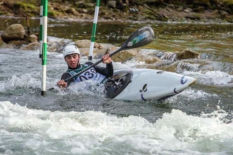 Jorge Quintans do Piraguismo Dumbria na Taca Iberica-Foto-Americo Dias copia