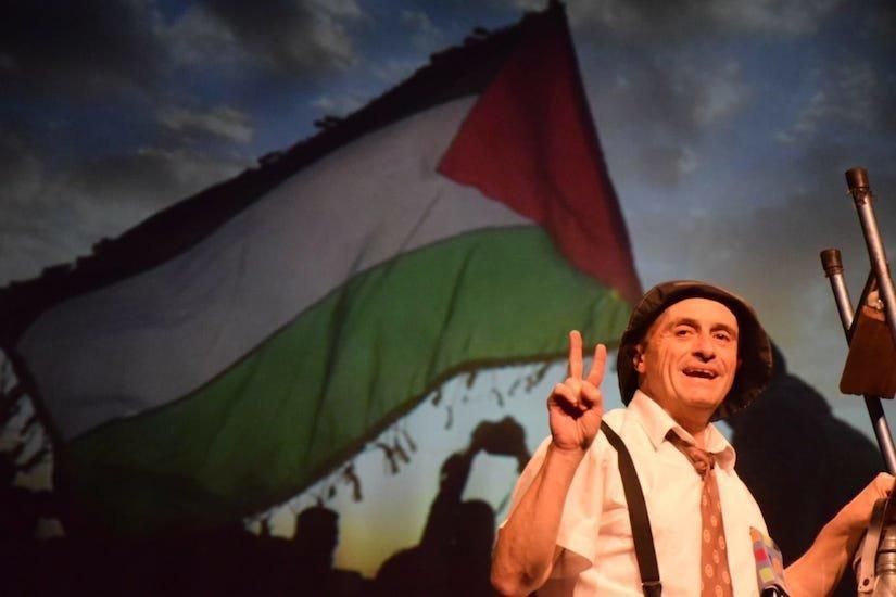 Pepe Viyuela na a Gala polos Refuxiados palestinos-Foto-Rafa Quintans