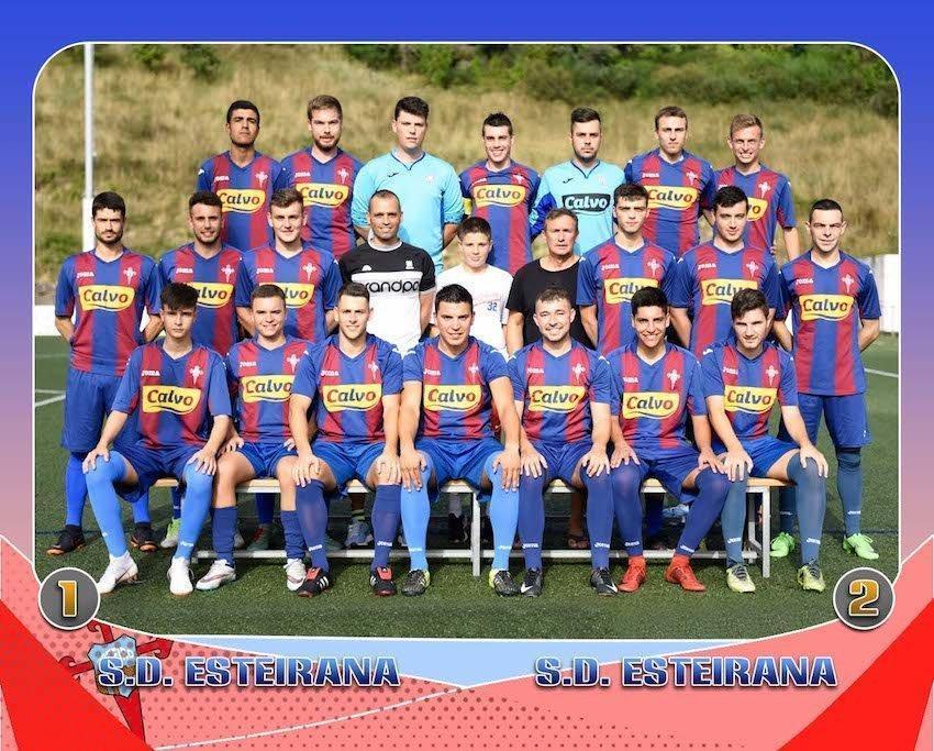 Cromo de equipo da Esteirana 18-19