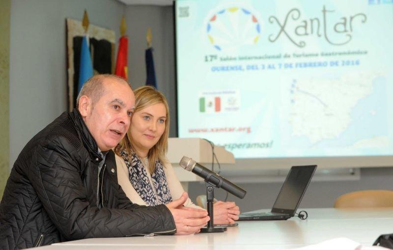 Xose Regueira falando da feira Xantar