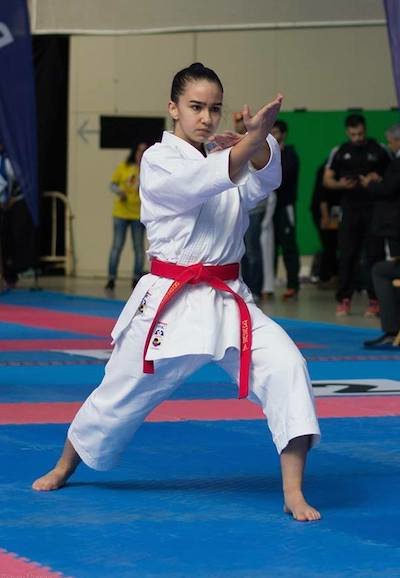 Enma Nunez ca Seleccion Espanola de Kata